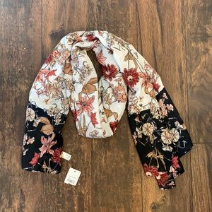 Women’s floral scarf